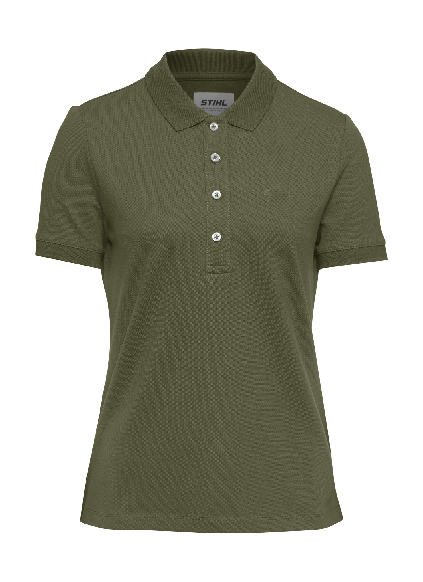 Poloshirt Damen BASIC GREEN