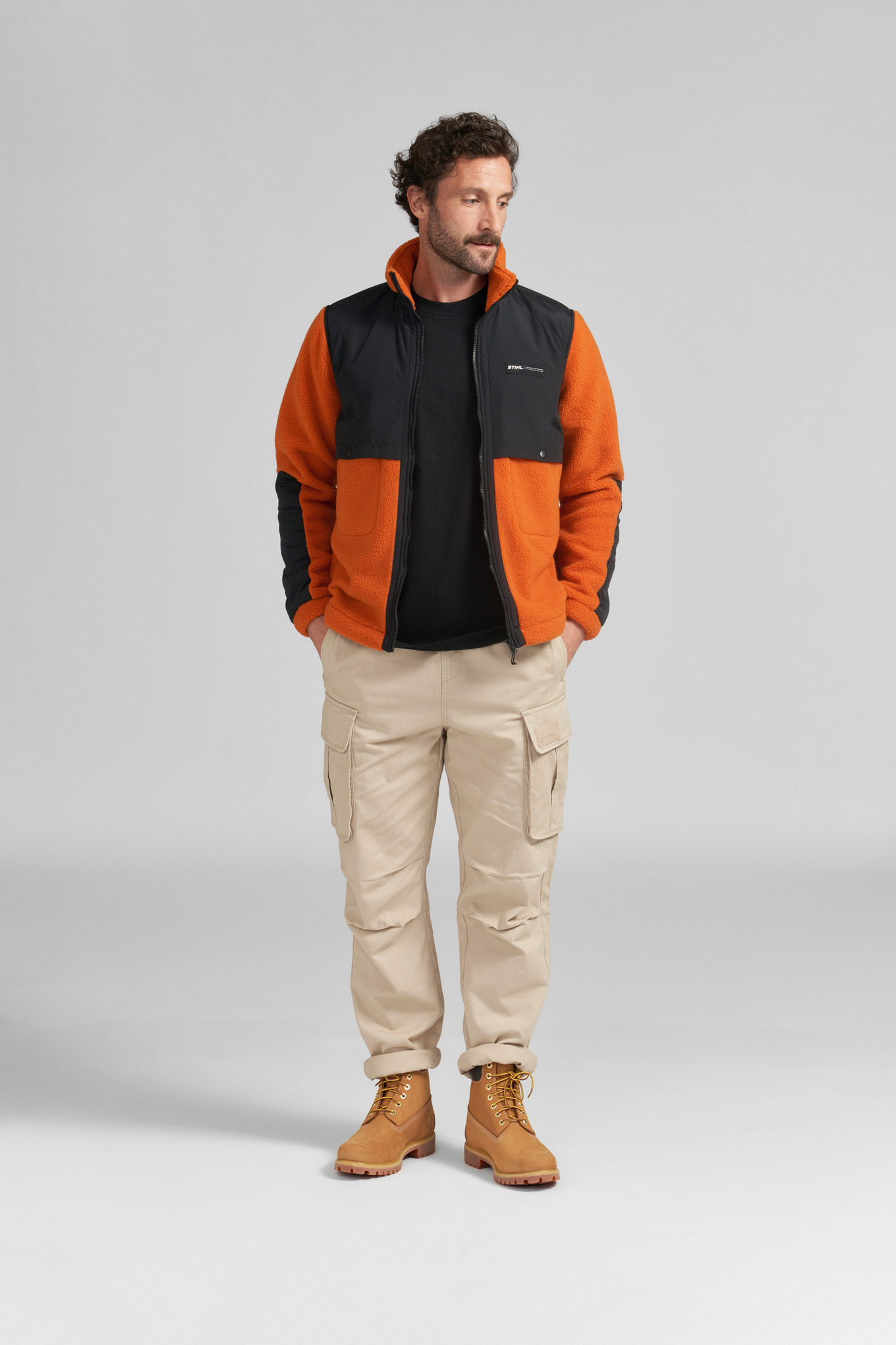 Jacke SHERPA ORANGE