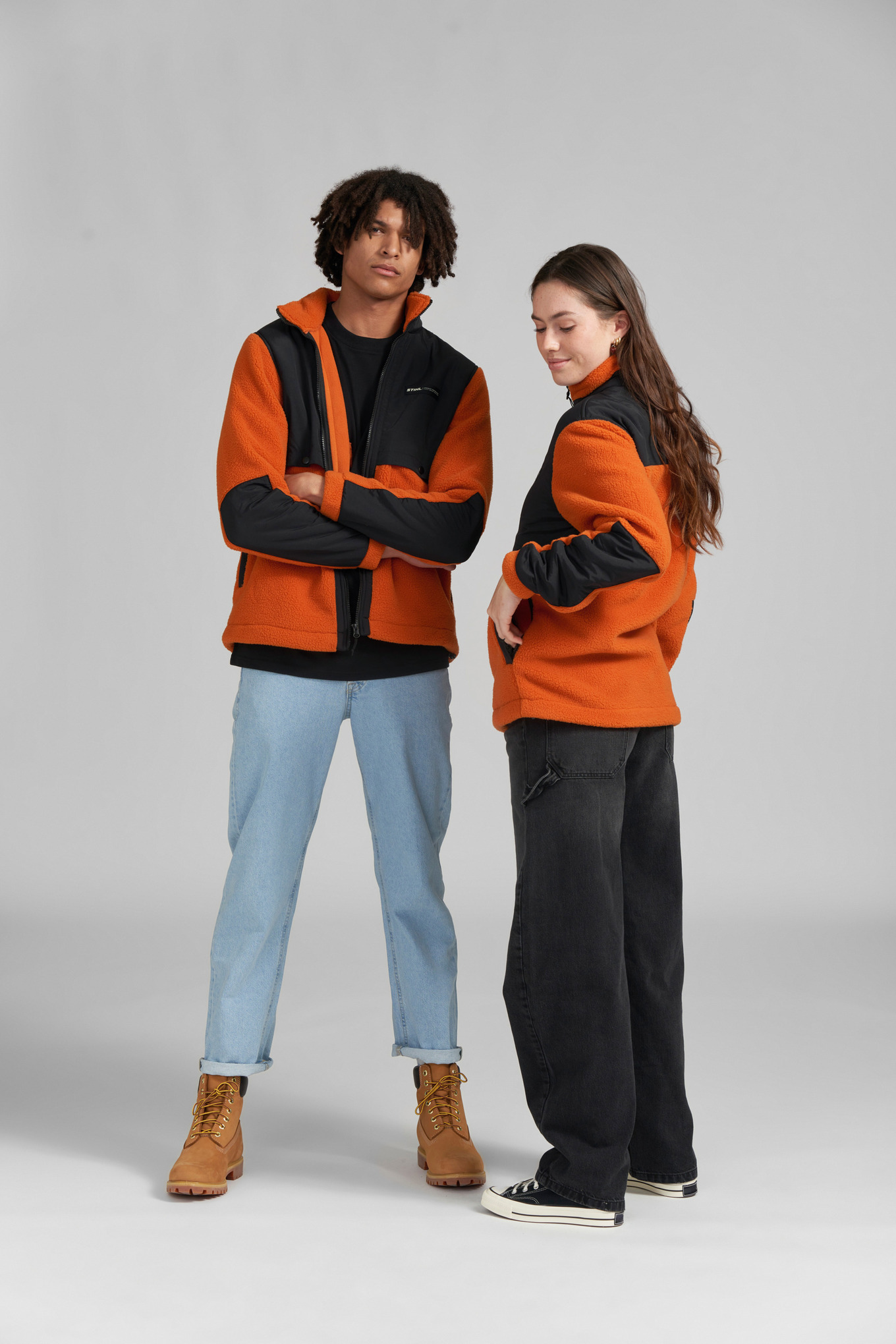 Jacke SHERPA ORANGE