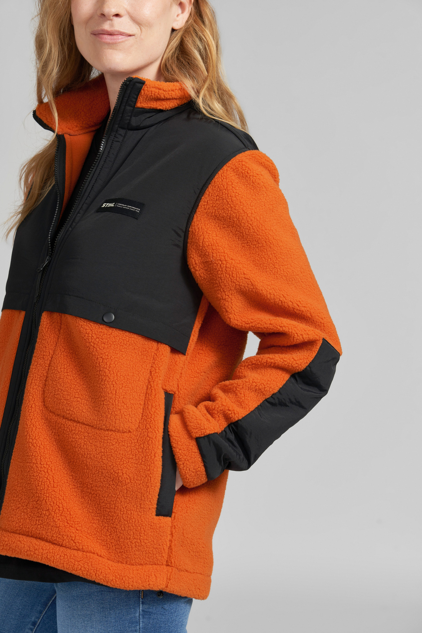 Jacke SHERPA ORANGE