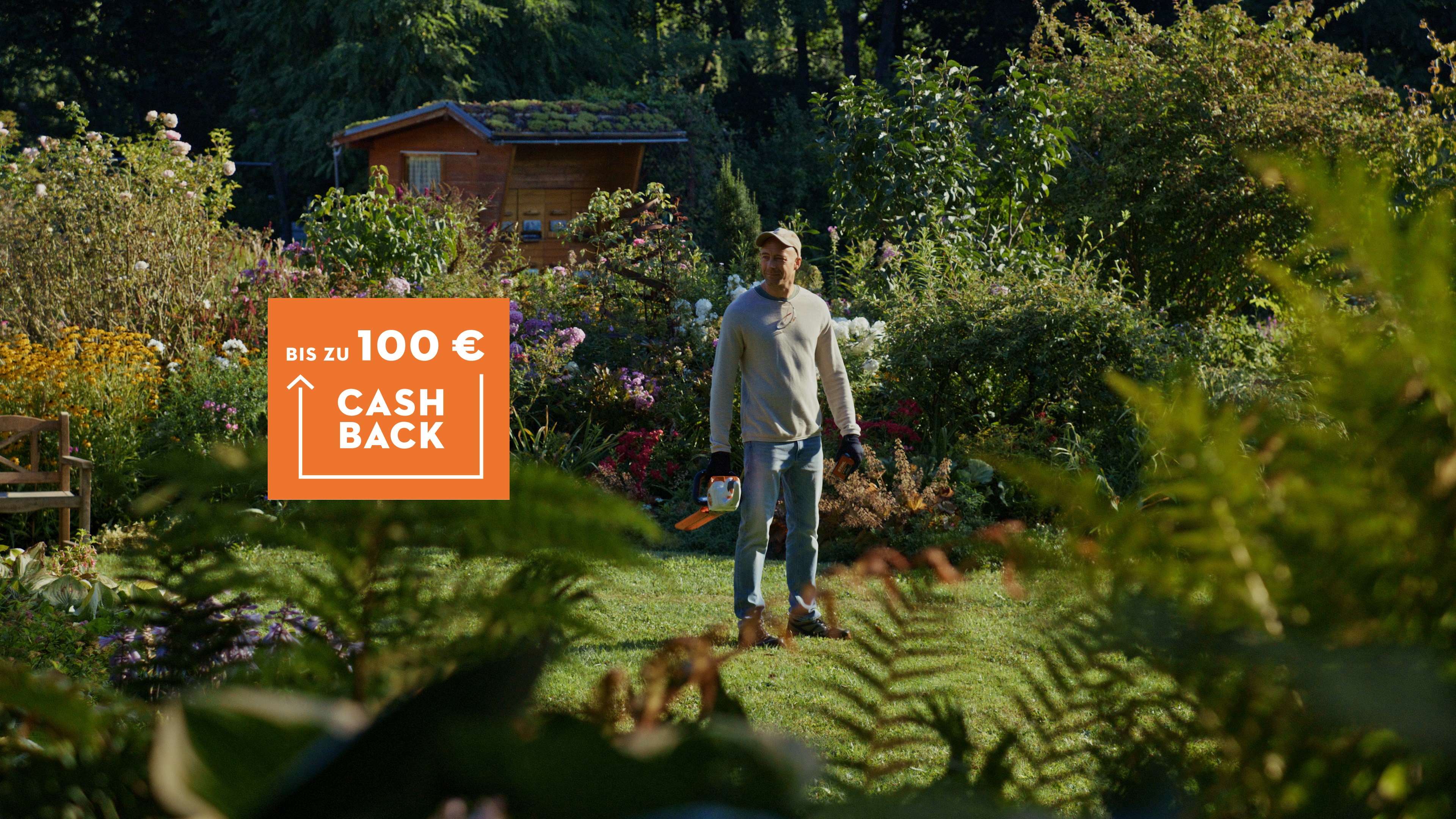 100 Jahre STIHL. Bis zu 100 € Cashback sichern.